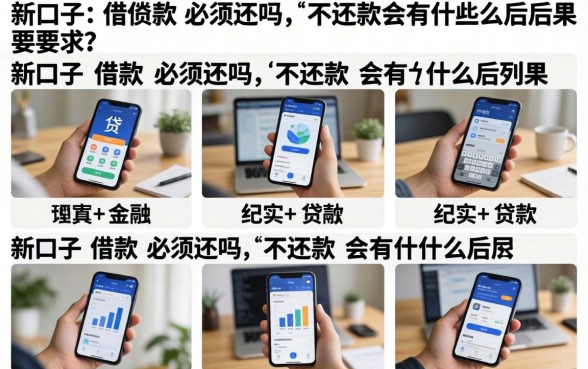 新口子借款必须还吗，不还款会有什么后果
