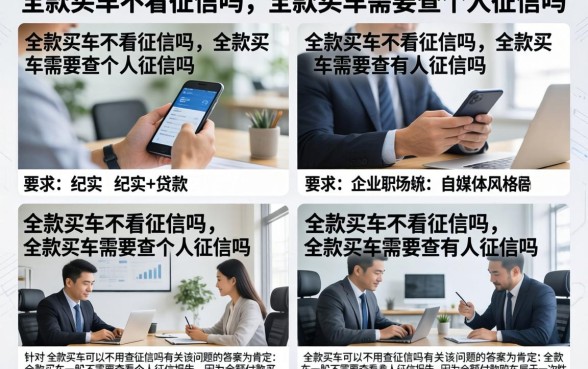 全款买车不看征信吗,全款买车需要查个人征信吗