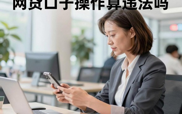 网贷口子操作算违法吗，操作网贷口子会有哪些法律风险