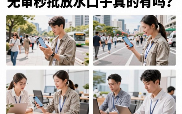 无审秒批放水口子真的有吗?2026年最新无视征信秒下款平台推荐