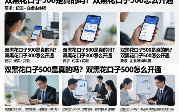 双黑花口子500是真的吗?双黑花口子500怎么开通