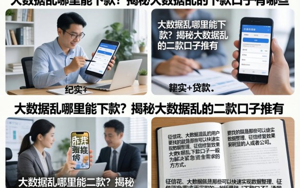 大数据乱哪里能下款?揭秘大数据乱的下款口子有哪些