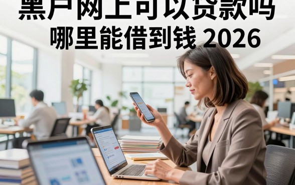 黑户网上可以贷款吗，黑户哪里能借到钱2026