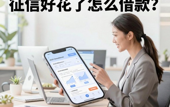 征信好花了怎么借款？2026征信花户还能下款的网贷推荐