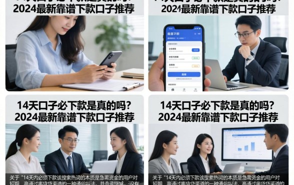 14天口子必下款是真的吗？2026最新靠谱下款口子推荐