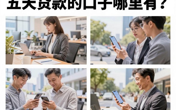 五天贷款的口子哪里有?2026年靠谱下款渠道推荐