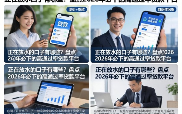 正在放水的口子有哪些？盘点2026年必下的高通过率贷款平台