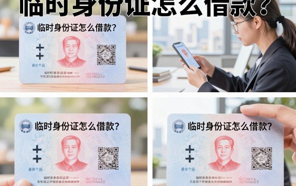 临时身份证怎么借款？临时身份证可以申请网贷吗