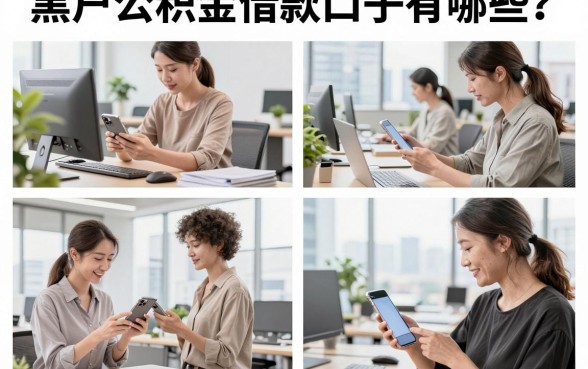 黑户公积金借款口子有哪些?征信黑户公积金能贷款吗