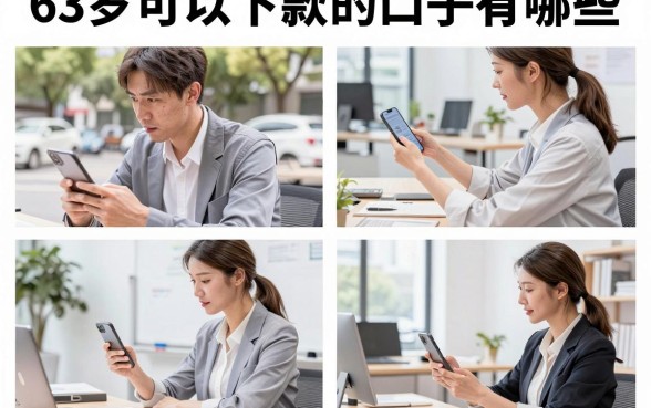63岁可以下款的口子有哪些,哪里能借到钱?