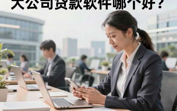 大公司贷款软件哪个好?正规大额企业贷款平台推荐