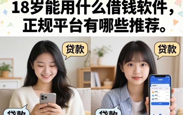 18岁能用什么借钱软件，正规平台有哪些推荐