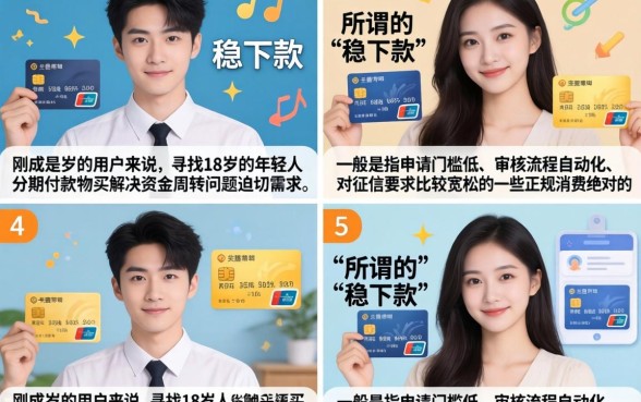 18岁稳下款的分期口子有哪些？正规容易通过的平台推荐