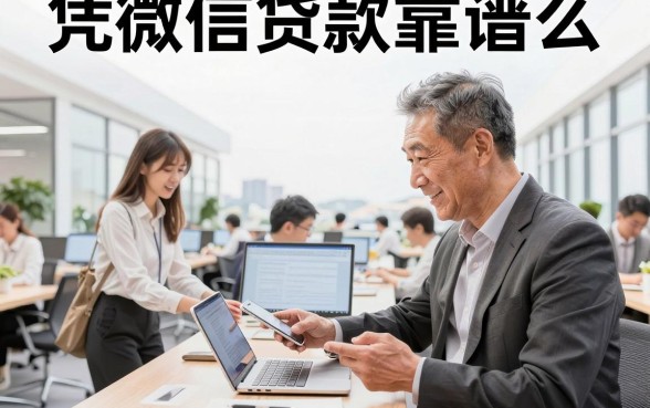 凭微信贷款靠谱么,微信贷款哪个平台容易下款安全