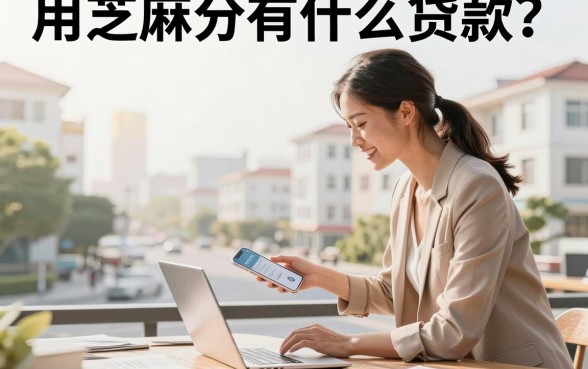 用芝麻分有什么贷款?芝麻分高容易下款的正规贷款推荐