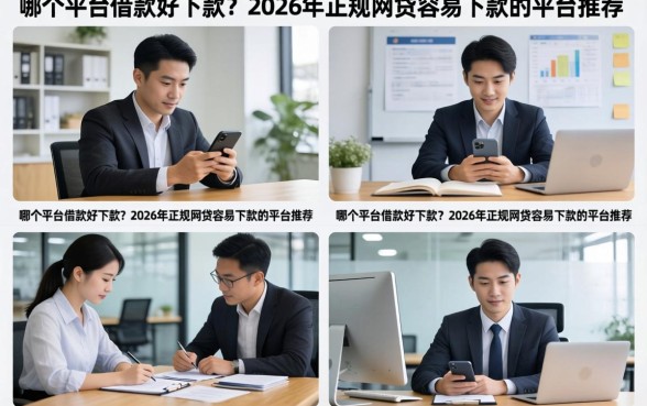 哪个平台借款好下款？2026年正规网贷容易下款的平台推荐