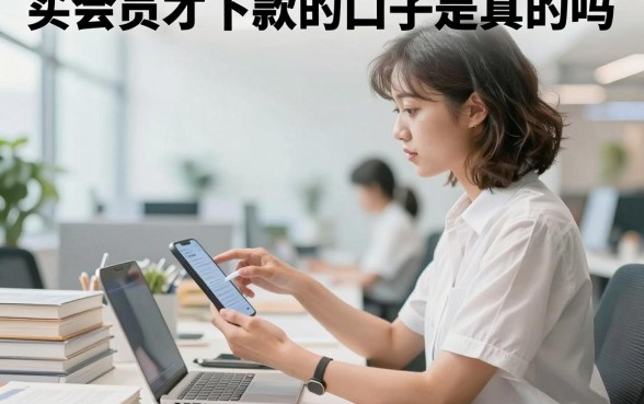 买会员才下款的口子是真的吗，买会员下款是骗局吗