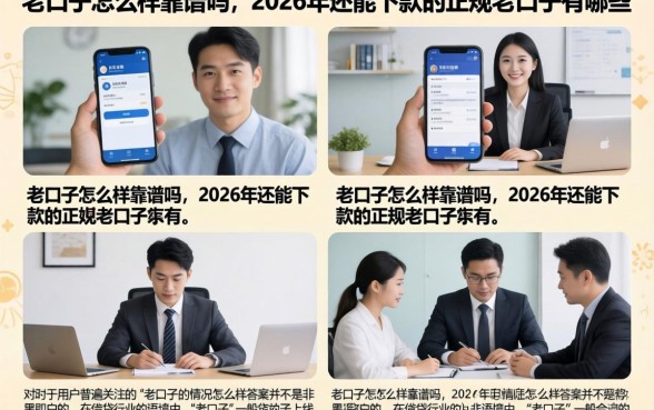 老口子怎么样靠谱吗，2026年还能下款的正规老口子有哪些