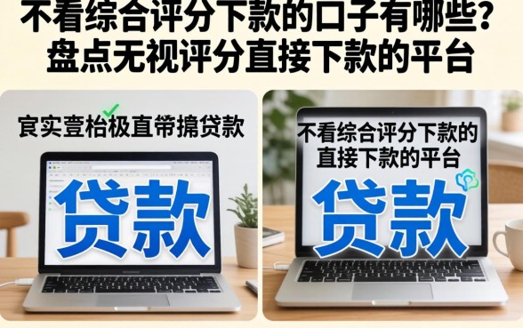 不看综合评分下款的口子有哪些?盘点无视评分直接下款的平台