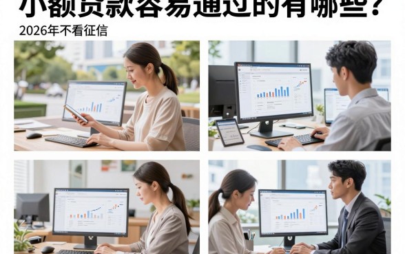 小额贷款容易通过的有哪些？2026年不看征信秒下款的平台推荐