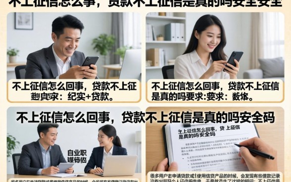 不上征信怎么回事，贷款不上征信是真的吗安全吗