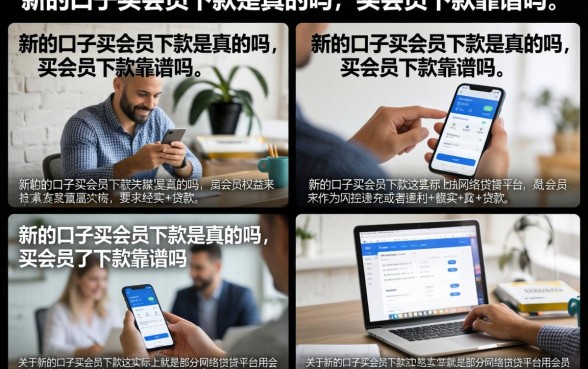 新的口子买会员下款是真的吗，买会员下款靠谱吗