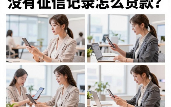 没有征信记录怎么贷款？揭秘白户快速下款的秘诀