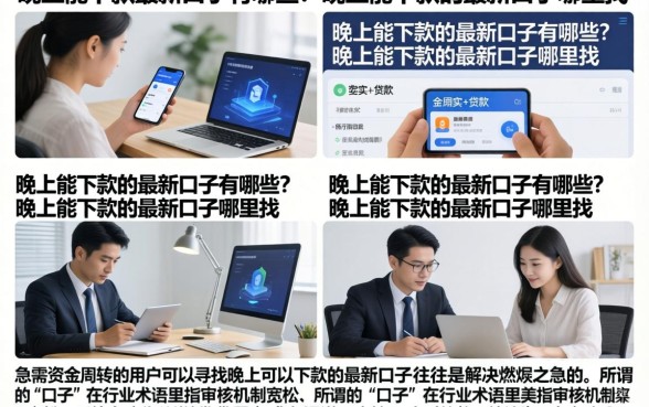 晚上能下款的最新口子有哪些？晚上能下款的最新口子哪里找