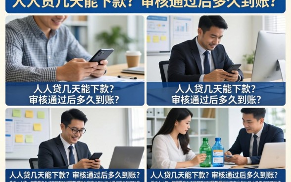 人人贷几天能下款?审核通过后多久到账?