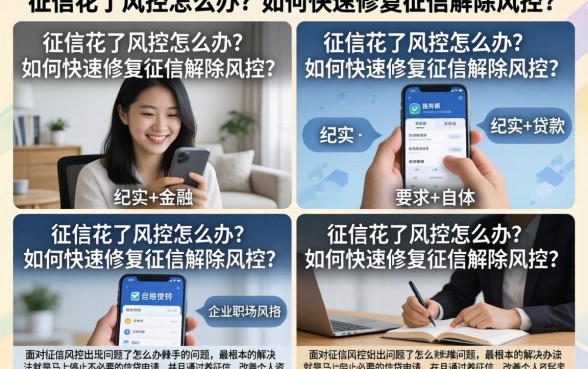 征信花了风控怎么办?如何快速修复征信解除风控?