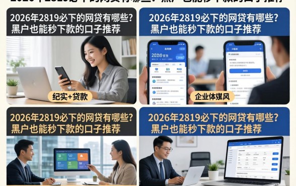 2026年2819必下的网贷有哪些?黑户也能秒下款的口子推荐