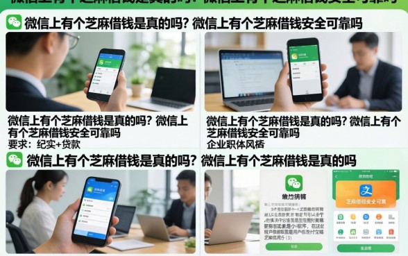微信上有个芝麻借钱是真的吗?微信上有个芝麻借钱安全可靠吗
