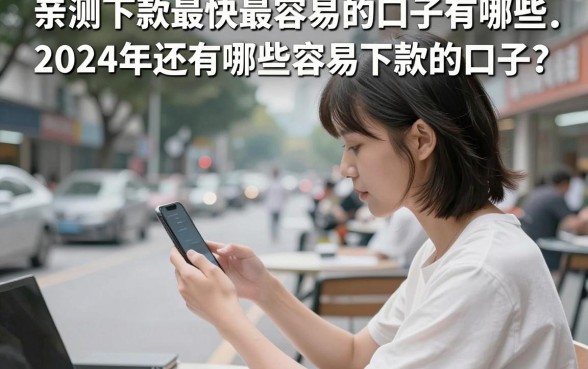 亲测下款最快最容易的口子有哪些，2024年还有哪些容易下款的口子？