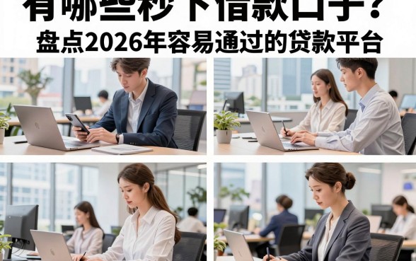 有哪些秒下借款口子？盘点2026年容易通过的贷款平台