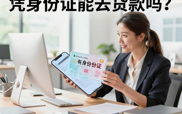 凭身份证能去贷款吗?只有身份证怎么贷容易通过