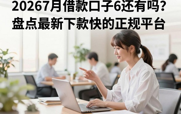 20267月借款口子6还有吗？盘点最新下款快的正规平台