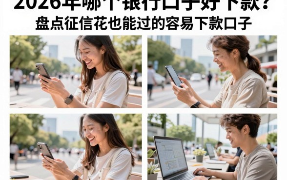 2026年哪个银行口子好下款？盘点征信花也能过的容易下款口子