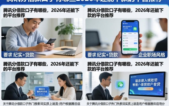 腾讯分借款口子有哪些，2026年还能下款的平台推荐