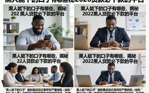 黑人能下的口子有哪些，揭秘2026黑人贷款必下款的平台