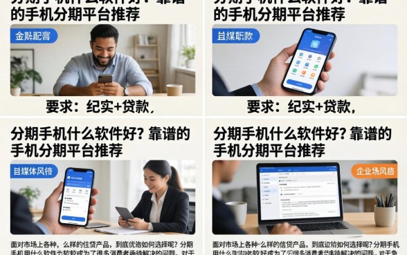 分期手机什么软件好?靠谱的手机分期平台推荐
