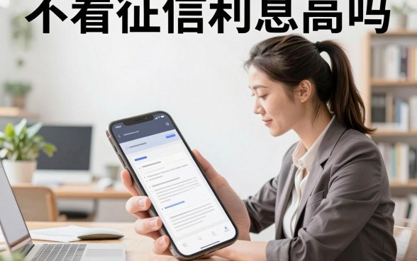 不看征信利息高吗，不看征信贷款利息一般是多少