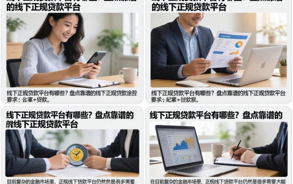 线下正规贷款平台有哪些?盘点靠谱的线下正规贷款平台