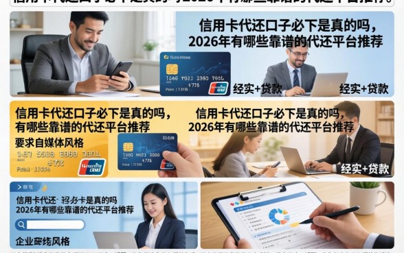 信用卡代还口子必下是真的吗，2026年有哪些靠谱的代还平台推荐