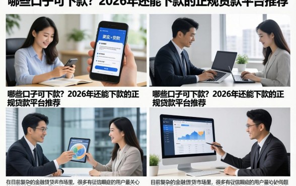 哪些口子可下款?2026年还能下款的正规贷款平台推荐