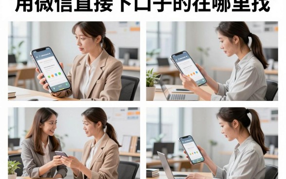 用微信直接下口子的在哪里找,微信直接下口子的真的靠谱吗