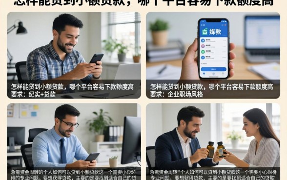 怎样能贷到小额贷款,哪个平台容易下款额度高