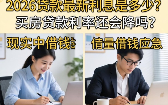 2026贷款最新利息是多少？买房贷款利率还会降吗