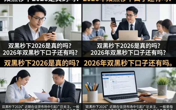 双黑秒下2026是真的吗？2026年双黑秒下口子还有吗？