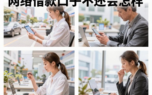 网络借款口子不还会怎样,不还钱会有什么后果
