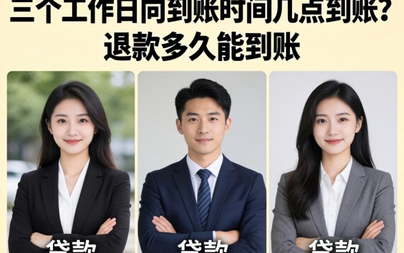 三个工作日内到账时间几点到账？退款多久能到账
